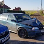 08.10.2021. Skroniów. Wypadek / KPP Jędrzejów