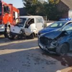 08.10.2021. Skroniów. Wypadek / Picasa / KPP Jędrzejów