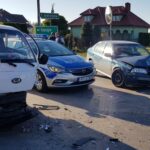 08.10.2021. Skroniów. Wypadek / Picasa / KPP Jędrzejów