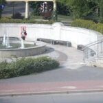 Pijany mężczyzna próbował przespać się w miejskiej fontannie / KPP Skarżysko-Kamienna