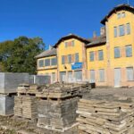 09.10.2021. Końskie. Modernizacja stacji kolejowej w Końskich / Magdalena Galas-Klusek / Radio Kielce