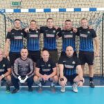 25.10.2021. Kielce. Zawody terytorialsów w futsalu. Na zdjęciu drużyna 101 blp - 1 miejsce / ŚBOT