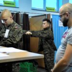 09.10.2021. Kielce. Wcielenie nowych ochotników do Świętokrzyskiej Brygady Obrony Terytorialnej / ppor. Daniel Woś / ŚBOT