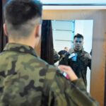 09.10.2021. Kielce. Wcielenie nowych ochotników do Świętokrzyskiej Brygady Obrony Terytorialnej / ppor. Daniel Woś / ŚBOT