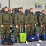 09.10.2021. Kielce. Wcielenie nowych ochotników do Świętokrzyskiej Brygady Obrony Terytorialnej / ppor. Daniel Woś / ŚBOT