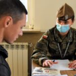 09.10.2021. Kielce. Wcielenie nowych ochotników do Świętokrzyskiej Brygady Obrony Terytorialnej / ppor. Daniel Woś / ŚBOT