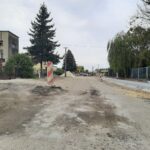 30.10.2021. Pińczów. Ulica Przemysłowa / UMiG Pińczów