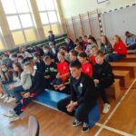 28.10.2021. Brynica. Kampania wojewody świętokrzyskiego „ŚwiętokrzyskieNiehejtuje” / Marcin Marszałek / Radio Kielce