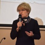 25.10.2021.Kielce. Konferencja IPN i Archiwum Państwowego na temat badań dokumentów o PZPR. Na zdjęciu: Dorota Koczwańska-Kalita - naczelnik kieleckiej delegatury IPN / IPN Delegatura w Kielcach/Facebook