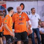 30.10.2021. Ostrowiec Świętokrzyski. Mecz KSZO Ostrowiec - AZS AGH Kraków / facebook.com/KSZO.Handball