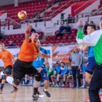 30.10.2021. Ostrowiec Świętokrzyski. Mecz KSZO Ostrowiec - AZS AGH Kraków / facebook.com/KSZO.Handball
