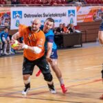 30.10.2021. Ostrowiec Świętokrzyski. Mecz KSZO Ostrowiec - AZS AGH Kraków / facebook.com/KSZO.Handball