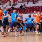 30.10.2021. Ostrowiec Świętokrzyski. Mecz KSZO Ostrowiec - AZS AGH Kraków / facebook.com/KSZO.Handball