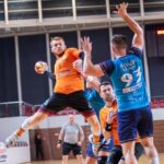 30.10.2021. Ostrowiec Świętokrzyski. Mecz KSZO Ostrowiec - AZS AGH Kraków / facebook.com/KSZO.Handball