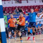 30.10.2021. Ostrowiec Świętokrzyski. Mecz KSZO Ostrowiec - AZS AGH Kraków / facebook.com/KSZO.Handball