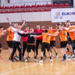 30.10.2021. Ostrowiec Świętokrzyski. Mecz KSZO Ostrowiec - AZS AGH Kraków / facebook.com/KSZO.Handball