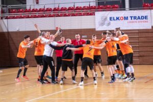 30.10.2021. Ostrowiec Świętokrzyski. Mecz KSZO Ostrowiec - AZS AGH Kraków / facebook.com/KSZO.Handball