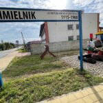 11.10.2021. Suchowola. Miniatura lokomotywy / Wiktor Taszłow / Radio Kielce