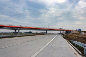 Autostrada A1 w okolicach Piotrkowa Trybunalskiego / Maciej Zalewski / GDDKiA