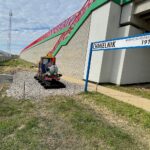 11.10.2021. Suchowola. Miniatura lokomotywy / Wiktor Taszłow / Radio Kielce