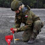 13.10.2021. Nowa Dęba. Szkolenie saperów / ppor. Daniel Woś / ŚBOT