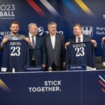 11.10.2021. Chorzów. Podpisanie listu intencyjnego w sprawie współpracy przy organizacji MŚ piłkarzy ręcznych 2023  / ZPRP