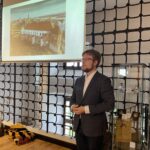 14.10.2021. Sandomierz. Sympozjum w sandomierskim zamku. Na zdjęciu: Mikołaj Getka-Kenig - dyrektor Muzeum Okręgowego w Sandomierzu / Grażyna Szlęzak-Wójcik / Radio Kielce