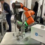 19.10.2021. Kielce. Targi Kielce. „Przemysłowa Wiosna w Targach Kielce”. Chwytak dla robotów / Paulina Michta / Radio Kielce