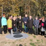 21.10.2021. Biechów w gminie Kunów. Otwarcie nowego odwiertu / Lech Łodej/Facebook