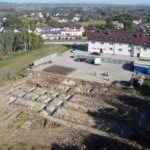 27.10.2021. Wolica. Budowa przychodni / UGiM Chęciny