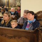 17.10.2021. Sandomierz. Msza święta w bazylice katedralnej w Sandomierzu  z okazji rozpoczęcia synodu ogłoszonego przez papieża Franciszka / ks. Wojciech Kania / sekretarz biskupa Krzysztofa Nitkiewicza