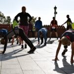 03.10.2021. Sandomierz. Bieg Jarski „Na Zdrowie !...o sandały błogosławionego Wincentego Kadłubka” / Grażyna Szlęzak-Wójcik / Radio Kielce