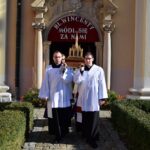 10.10.2021. Sandomierz. Uroczystości ku czci bł Wincentego Kadłubka. Odpust z relikwiami / ks. Grzegorz Słodkowski / rzecznik diecezji sandomierskiej