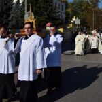 10.10.2021. Sandomierz. Uroczystości ku czci bł Wincentego Kadłubka. Odpust z relikwiami / ks. Grzegorz Słodkowski / rzecznik diecezji sandomierskiej