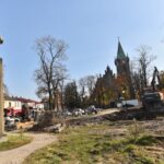 27.10.2021. Końskie. Rynek. Pomnik Tadeusza Kościuszki / Magdalena Galas-Klusek / Radio Kielce