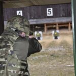 20.10.2021. Kielce. Kadra ŚBOT na strzelnicy / kpt. Marcin Kowal / ŚBOT