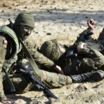 21.10.2021. Poligon. „Pętla taktyczna” terytorialsów / kpt. Marcin Kowal / ŚBOT