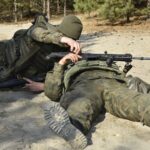 21.10.2021. Poligon. „Pętla taktyczna” terytorialsów / kpt. Marcin Kowal / ŚBOT