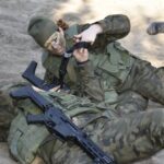 21.10.2021. Poligon. „Pętla taktyczna” terytorialsów / kpt. Marcin Kowal / ŚBOT