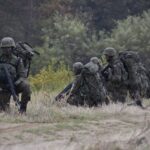 21.10.2021. Poligon. „Pętla taktyczna” terytorialsów / kpt. Marcin Kowal / ŚBOT