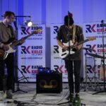 01.10.2021. Radio Kielce. Studio Gram. Koncert zespołu Michałek / Sebastian Kalwat / Radio Kielce