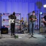 01.10.2021. Radio Kielce. Studio Gram. Koncert zespołu Michałek / Sebastian Kalwat / Radio Kielce