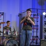 01.10.2021. Radio Kielce. Studio Gram. Koncert zespołu Michałek / Sebastian Kalwat / Radio Kielce