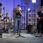 01.10.2021. Radio Kielce. Studio Gram. Koncert zespołu Michałek / Sebastian Kalwat / Radio Kielce