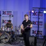 01.10.2021. Radio Kielce. Studio Gram. Koncert zespołu Michałek / Sebastian Kalwat / Radio Kielce