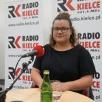 10.10.2021. Kielce. Studio Polityczne Radia Kielce. Na zdjęciu: Julia Polakowska - Konfederacja-Partia KORWIN / Dionizy Krawczyński / Radio Kielce