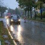 18.10.2021. Kielce. Przebudowa skrzyżowania Alei Solidarności z Aleją Tysiąclecia Państwa Polskiego i ulicą Domaszowską / Piotr Kwaśniewski / Radio Kielce