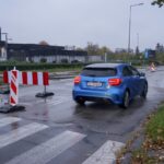 18.10.2021. Kielce. Przebudowa skrzyżowania Alei Solidarności z Aleją Tysiąclecia Państwa Polskiego i ulicą Domaszowską / Piotr Kwaśniewski / Radio Kielce
