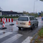 18.10.2021. Kielce. Przebudowa skrzyżowania Alei Solidarności z Aleją Tysiąclecia Państwa Polskiego i ulicą Domaszowską / Piotr Kwaśniewski / Radio Kielce