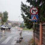 18.10.2021. Kielce. Przebudowa skrzyżowania Alei Solidarności z Aleją Tysiąclecia Państwa Polskiego i ulicą Domaszowską / Piotr Kwaśniewski / Radio Kielce